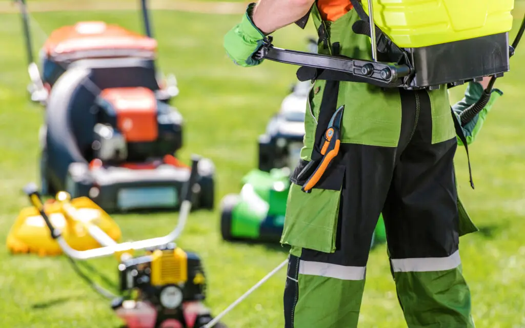 Trädgård, professionell trädgårdsmästare